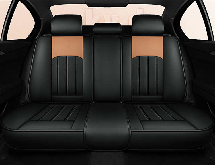 25 European and American Cross-Border Four-Season Universal Car Seat Cushions Nappa Leather Five-Seater Full Leather Full Surround Seat Cover Car Cushion Cover