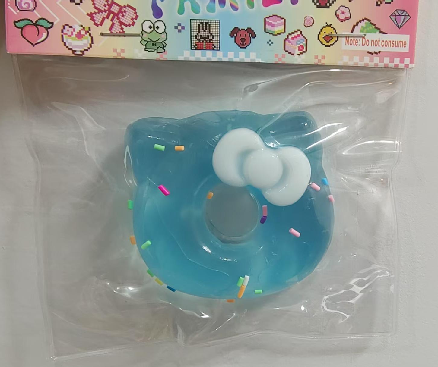 Niños no tóxicos juguetes de rebote lento descomprimir la sensación de barro gelatina de silicona de alto valor facial