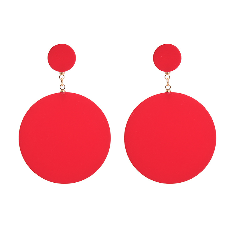 Fashion Letter Heart Shape Arylic Stoving Varnish Women's Drop Earrings 1 Pair display picture 21