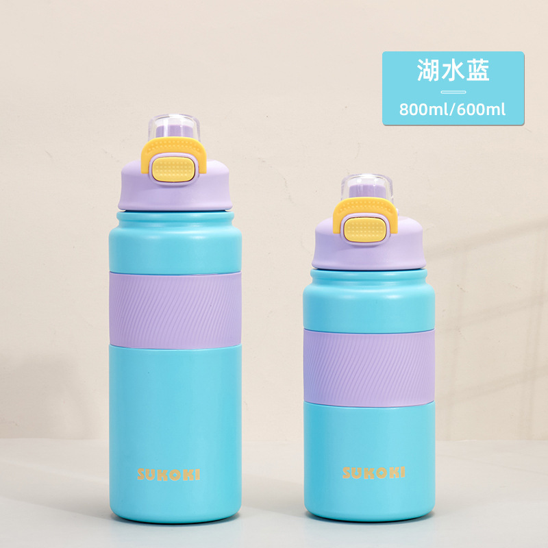 Hervidor térmico 316 acero inoxidable gran capacidad botella deportiva viaje automóvil uso exterior