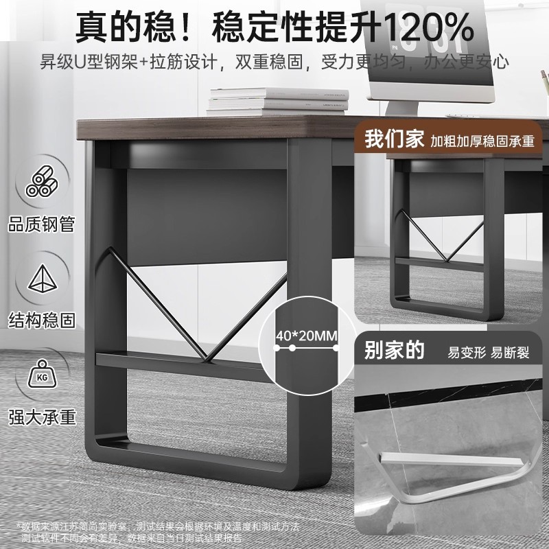 Mesa de oficina, mesa de trabajo simple, mesa de oficina, mesa y silla combinada, escritorio doméstico con cajón, mesa de computadora