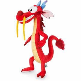 跨境新品Parks Mulan Mushu Dragon Plush木须龙玩偶公仔