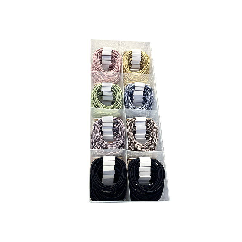 Gentle Hair Ties High Elasticity Durable Rope For Simple Styling_voghion.com