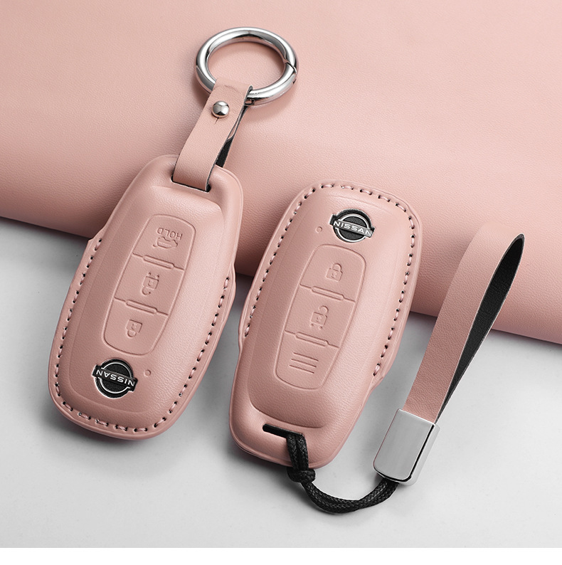 Suitable for Nissan Key Cover New 14Th Generation Classic Sylphy Teana Men and Women Tanlu Ayruiya Car Buckle Anti-Fall Bag