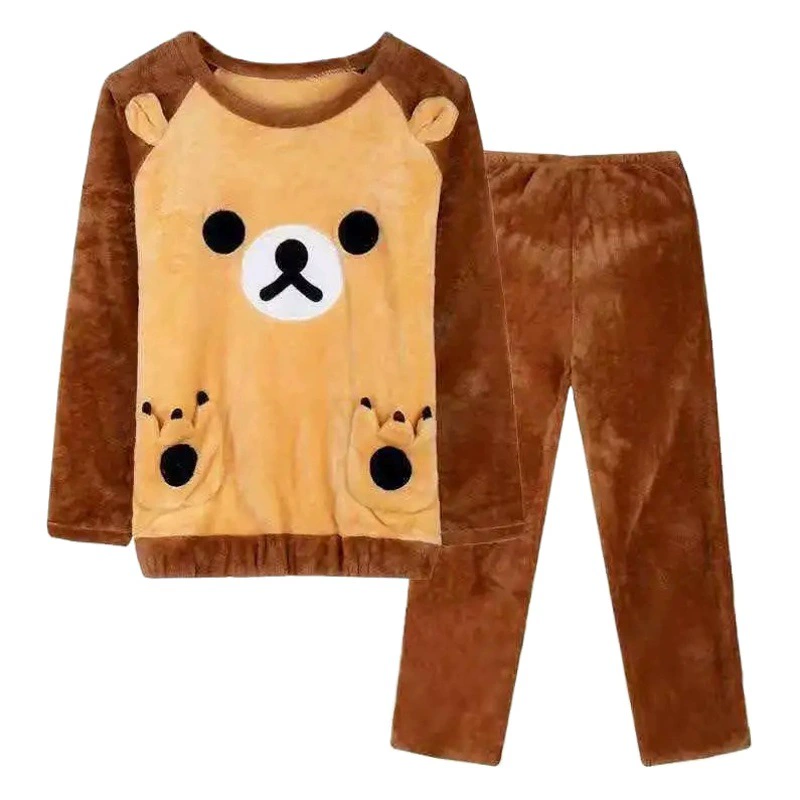 Коралловая бархатная Пижама для пар больших размеров, женская и мужская осенне-зимняя флисовая подкладка, утолщенная фланелевая Домашняя одежда, костюм знаменитостей, прямая трансляция