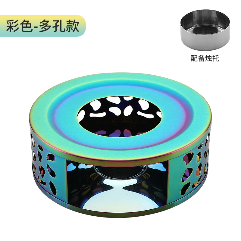 Estilo coreano de acero inoxidable té calentador hogar al aire libre estufa té cocina calefacción base té calentador ventas directas de la fábrica en stock