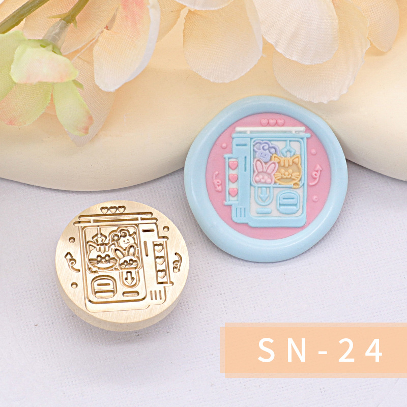 Original nuevo estilo fuego pintura sello serie interior cabeza regalo embalaje sobre cubierta cuento de hadas habitación casa caliente