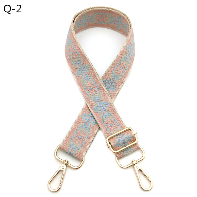 82g Weight Bag Strap Bag Accessories Type Spring Ring Trigger Clasp Closure Clasp Closure Type 1 Piece Quantity Casual, Daily Occasion Polyester Material Geometric Pattern Elegant, Ethnic Style Style 1 Piece Polyester Geometric Spring Ring Trigger Clasp Closure Bag Strap 5