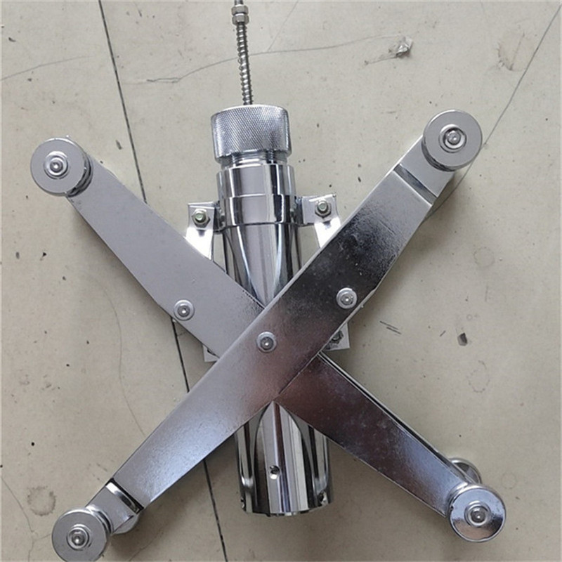 管道内壁喷砂器  60-300喷砂机 管道内壁喷砂清理机山东业兴