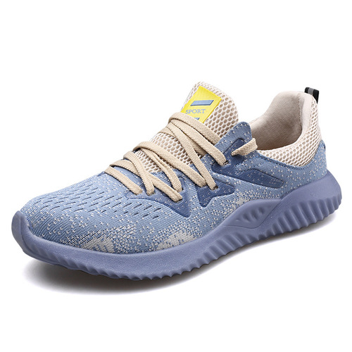 Cross-border labor safety shoes with steel toe cap, anti-puncture and anti-impact, lightweight and fashionable safety protective work shoes.
