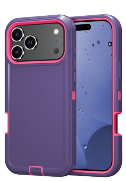 适用于iPhone17pro三防机器人手机壳外贸专供重防三合一手机壳|undefined