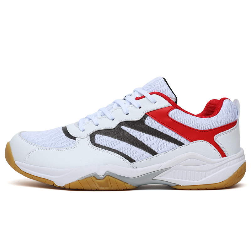 Nuevos zapatos de malla transfronterizos antideslizantes zapatos de bádminton transpirables zapatos de tenis casuales de moda al por mayor