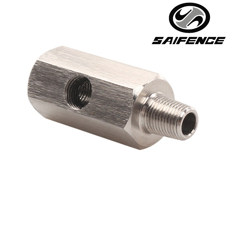 Car Modification Parts Oil Pressure Sensor Connector 1/8Npt Stainless Steel Turbocharger Connector