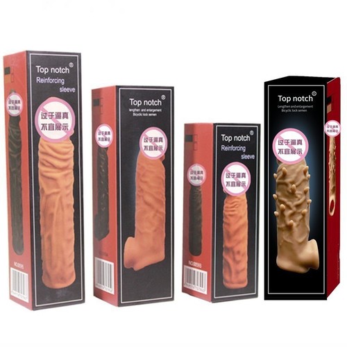 Zhengtian toys wolf tooth condom dildo for men, lengthened and thickened penis condom, crystal condom, couple sex toys wholesale