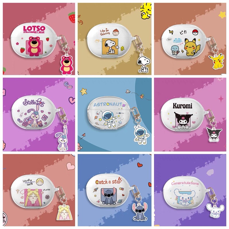 Suitable for Lenovo Lenovo Lp1S Flagship Bluetooth Headset Protective Cover Transparent Anti-Fall Lp1 Upgraded Version Soft Shell