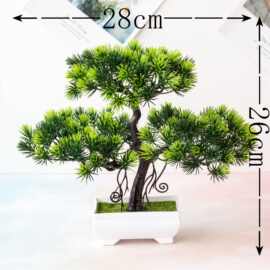 仿真植物盆景小树 88款云松植物摆件花球草球盆栽 家居装饰小摆件