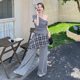 现货210-3259-P165-K228休闲时尚轻奢三件套