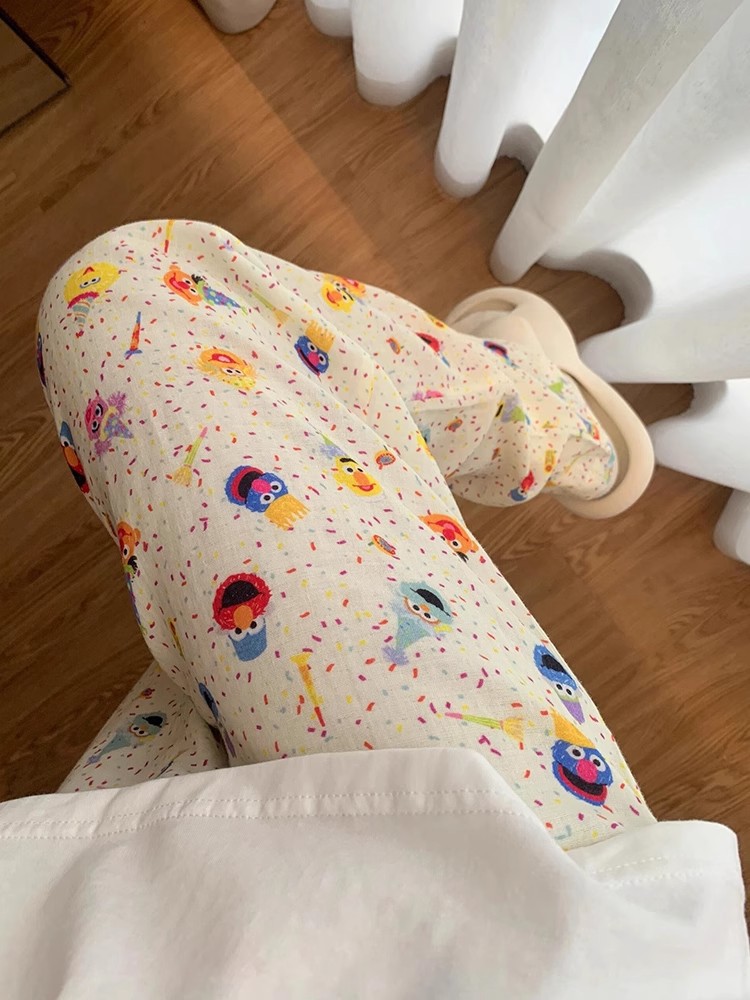 C004#광대 세서미 스트리트(클라우드 코튼)