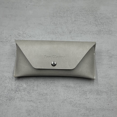 PU leather clip-on eye mirror case portable sunglasses bag organizer unisex myopia glasses anti-fall protective cover