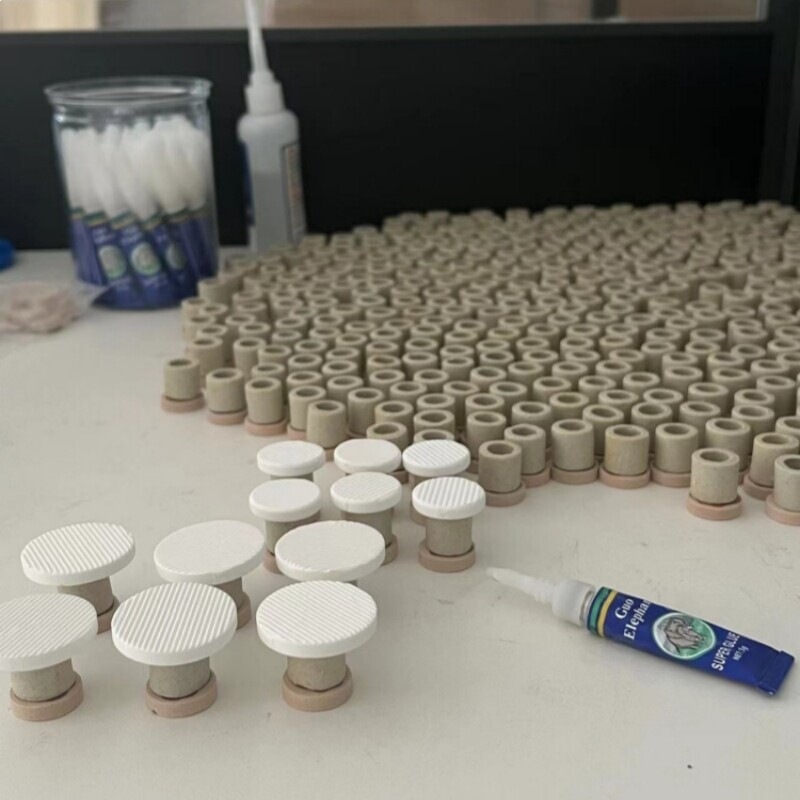 Movable T-Shaped Coral Base, Detachable Coral Base for Breeding, Hard Coral Fragments, Soft Coral Button Base for Landscaping