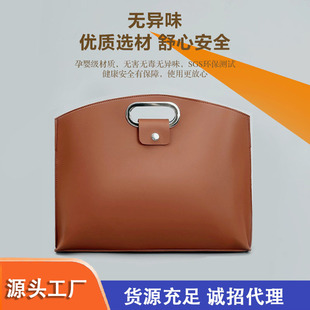 Simple Laptop Bag, High-End Waterproof, Fashionable, Large-Capacity Tote Bag, Work and Commuting Portable Briefcase