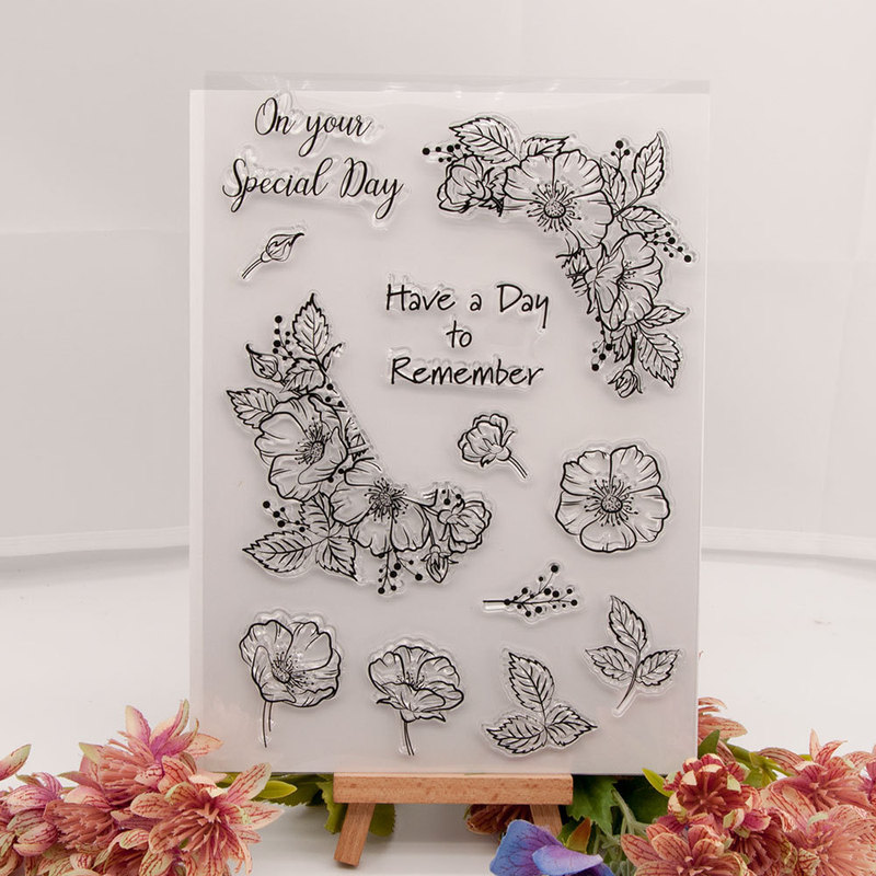 Transparent seal DIY Journal scrapbook scrapbook finished stamp stamp T1870 Transparent seal DIY Journal scrapbook scrapbook finished stamp stamp T1870