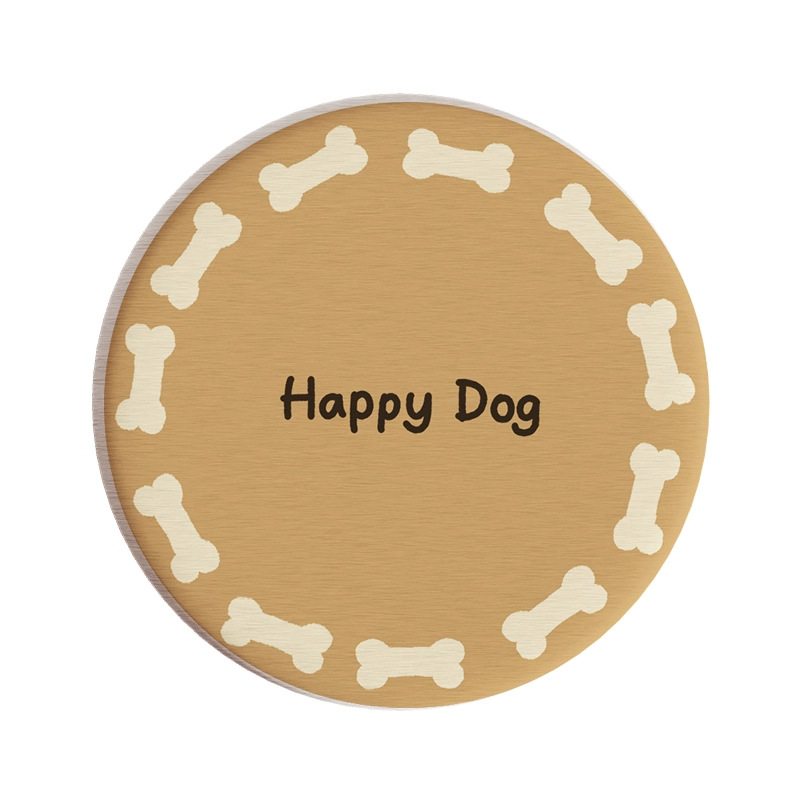 Posavasos de café de oficina de dibujos animados, posavasos de escritorio, posavasos de agua redondos, almohadillas absorbentes de agua de barro de diatomeas, encimera de secado rápido