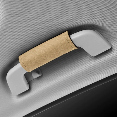roof armrest gloves car interior – Sürətlər qutusu və əl tormozu başlıqları - default-unbranded-for-other-car-models-please-specify-beige-suede-leather-pull-on-gloves