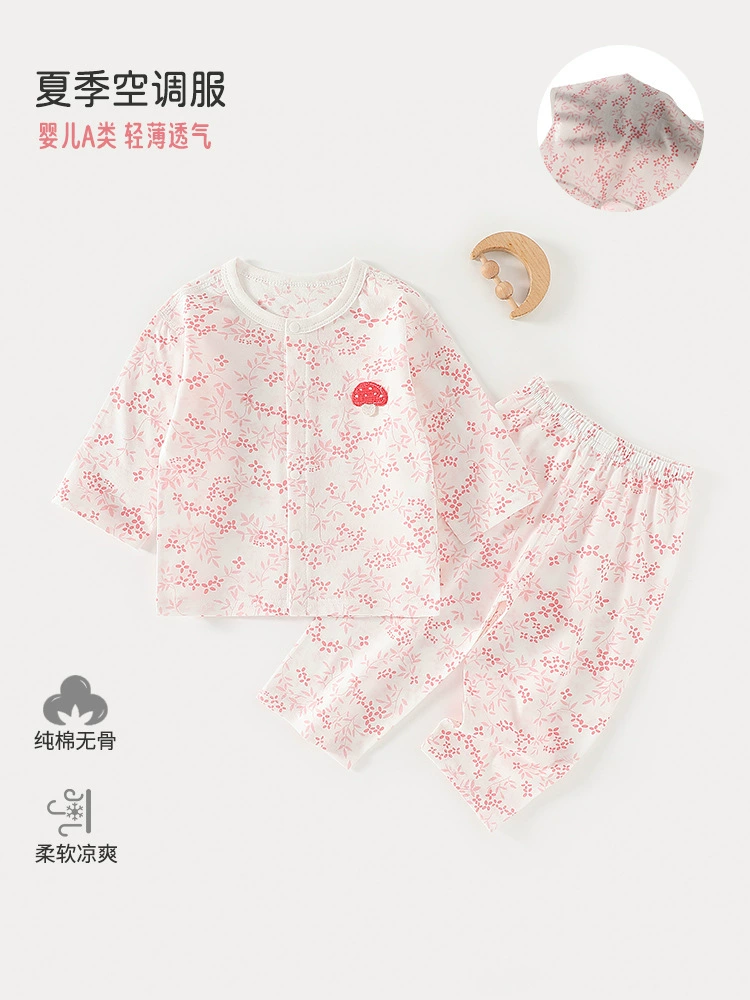 Children's summer pijama, split set, 1 years, children's clothing