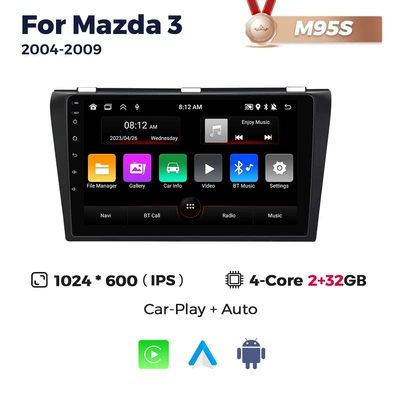 Applicable to Mazda Mazda DVD Navigation - m95s-4-core-232g