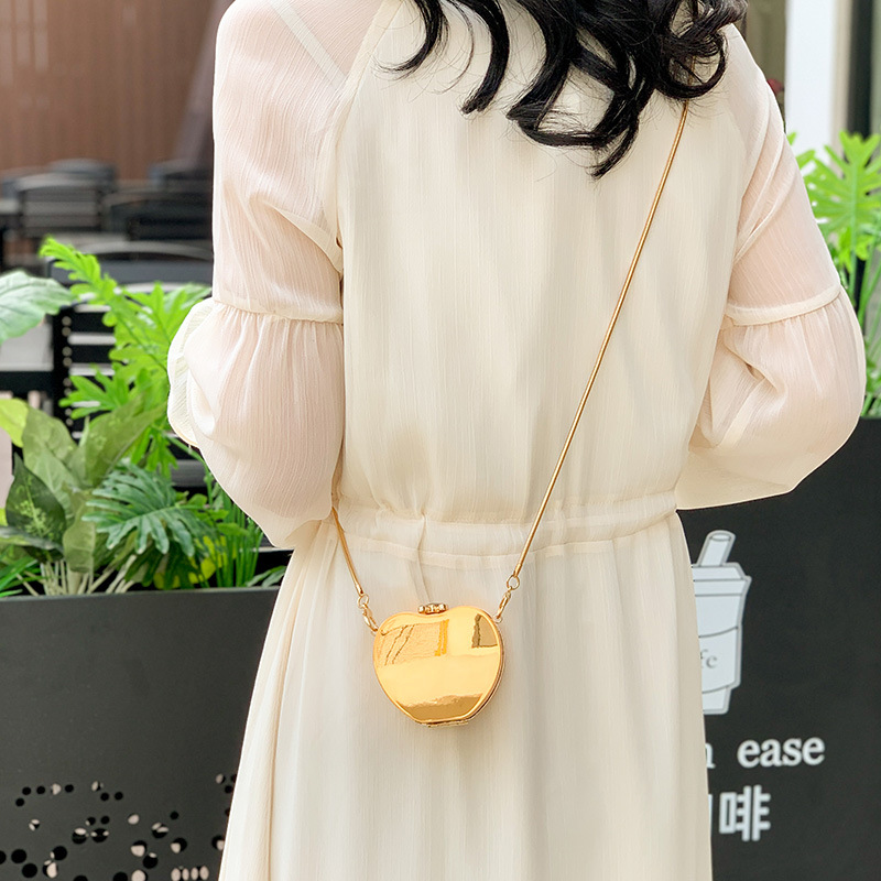 Mirror box mini lipstick bag with mirror, new chain crossbody bag for women, acrylic headphone bag, accessory bag