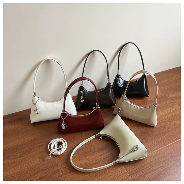 High-End Retro Single-Shoulder Underarm Bag 2025 New Pillow Bag Simple Commuter Women's Bag Niche Trendy Crossbody Bag