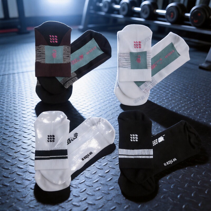 Cep Gradient Compression Mid-Calf Socks for Men and Women, Quick-Drying Breathable Running and Fitness Socks