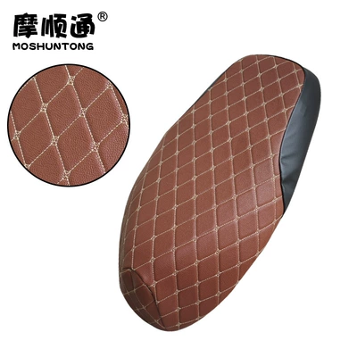 Vehicle Thickeneded Leather Elastic Fully Surrounded — Electric car cushion - ae4-brown-air-cushion