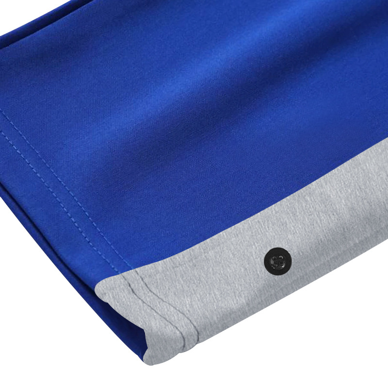 Men's clothing heavyweight casual sports men's autumn loose patchwork oversize straight wide leg large size trousers_voghion.com