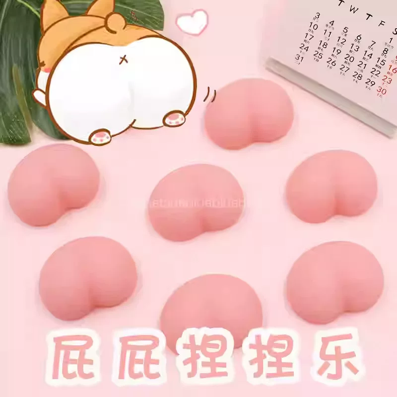 Мультфильм трёхмерный слайм, игрушка из мягкой резины, DIY, антистресс