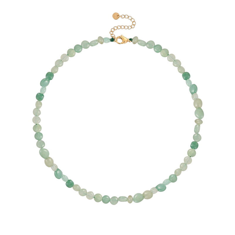 Fashion Geometric Agate Beaded Womenu0027S Necklace 1 Piece