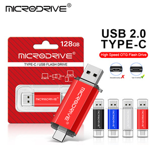 type-c mobile phone U disk wholesale 128G dual-interface USB 3.0 large capacity 64G computer dual-purpose laser logo
