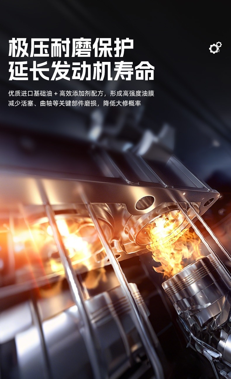 Suitable for fully synthetic diesel engine oil 4 liters CK-4 genuine other 5W40/20W50 micro tiller truck