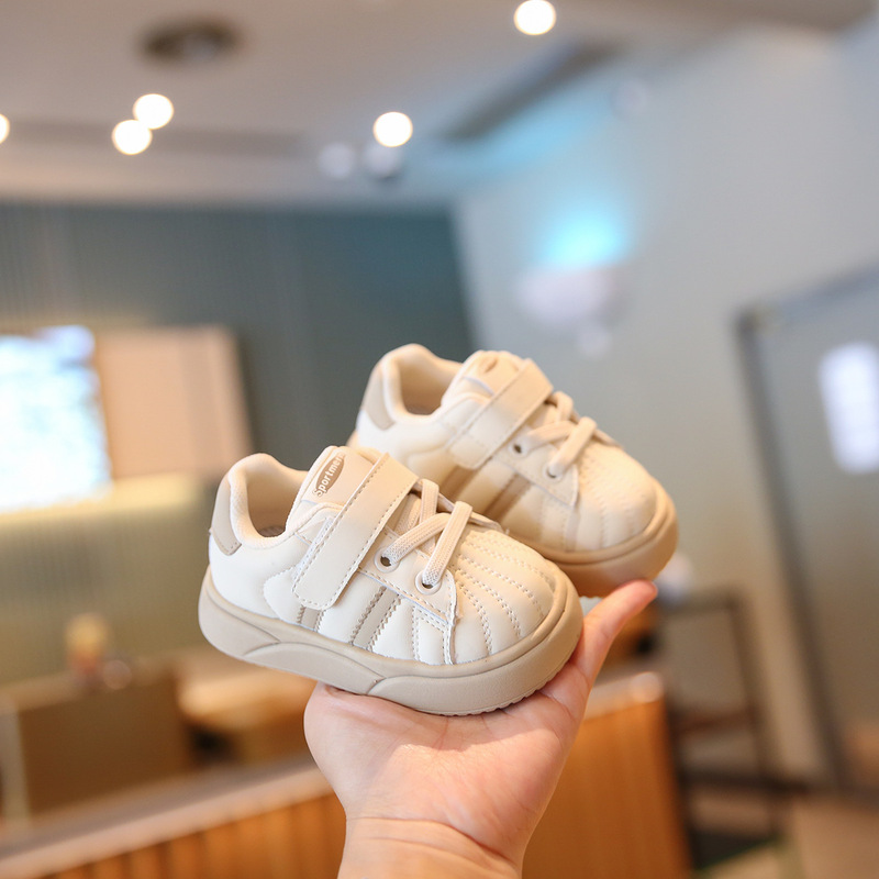 小步点宝宝鞋秋季男宝鞋子软底婴幼儿学步鞋1一2岁女小童运动板鞋|undefined