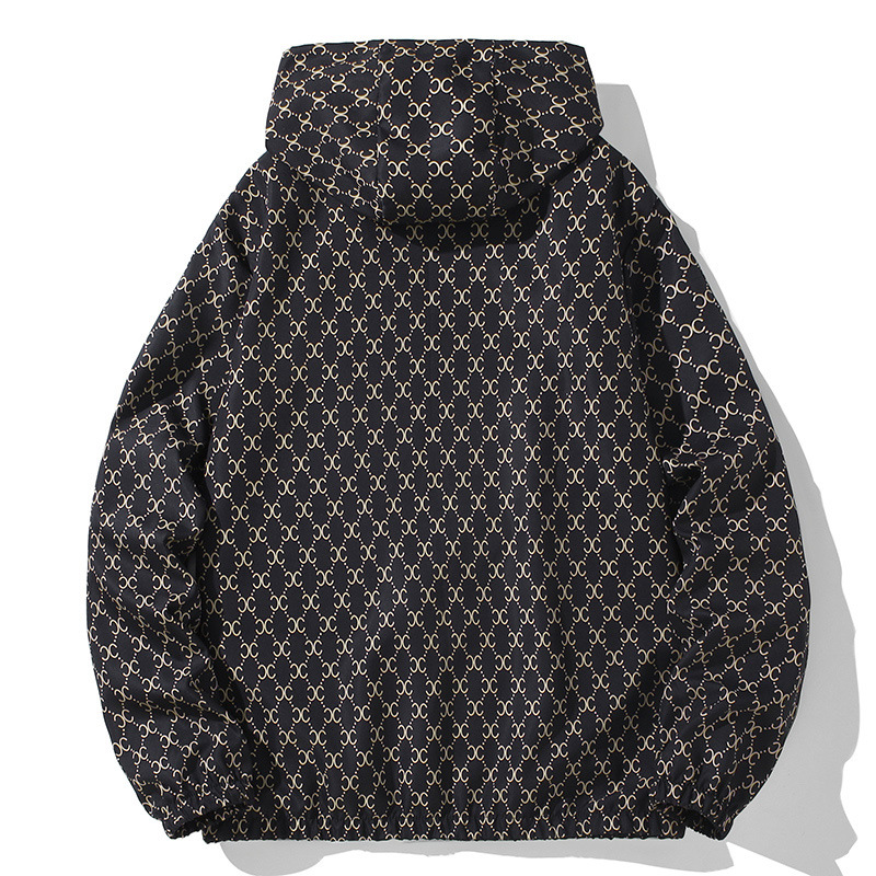 Society Korean Edition Printed Trendy Spring and Autumn New Product Coat Boys' Jackets Men's_voghion.com