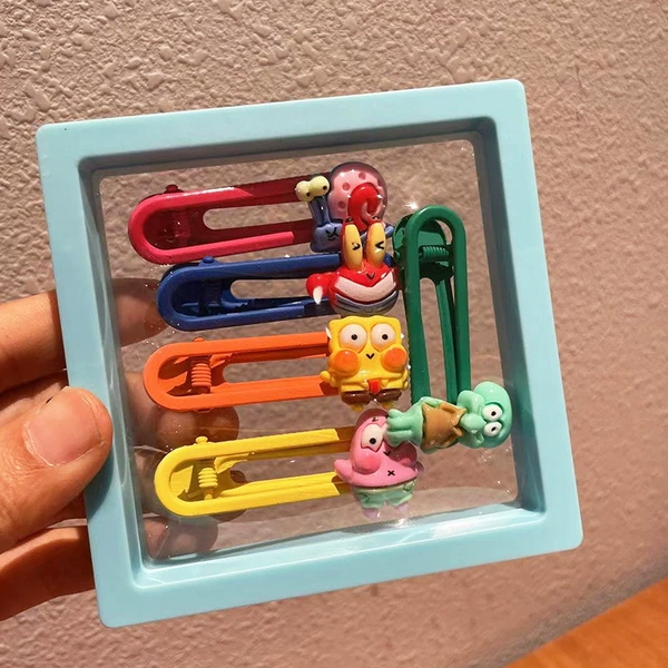Cartoon sponge children's set, 5 pieces