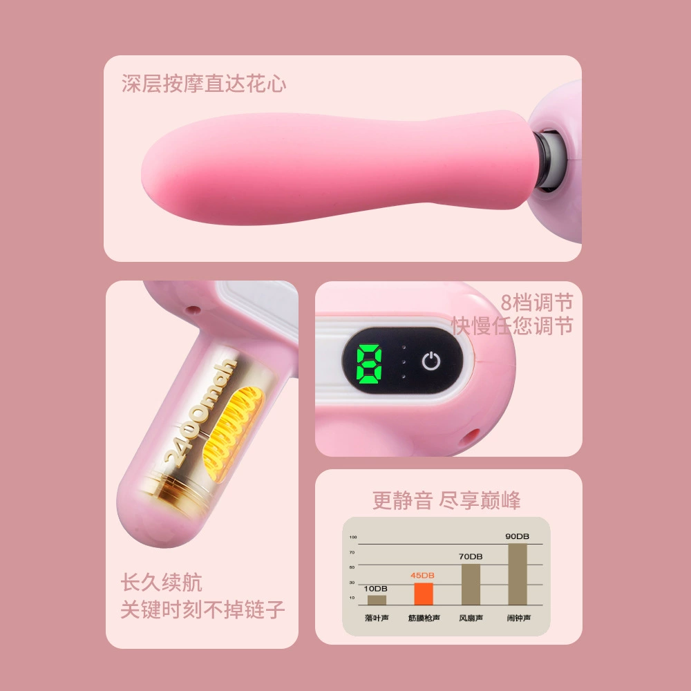 Small handheld portable massager, vibration