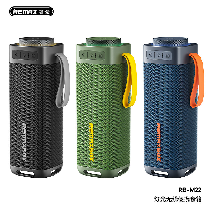 Ruiliang 新製品ライトワイヤレスポータブルスピーカーマルチシーン高品質屋外カラオケデスクトップ Bluetooth スピーカー|undefined