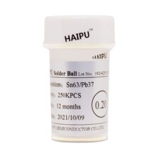 㽺� Sn63Pb67 ���U BGA �a�� 0.2mm 250K ��ӷ��b���� Դ�^����