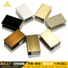 广东铝合金门窗型材 铝合金材料门框及成品门窗 电泳香槟色材料
