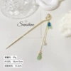 [景泰蓝花朵【发簪】18CM 原版]