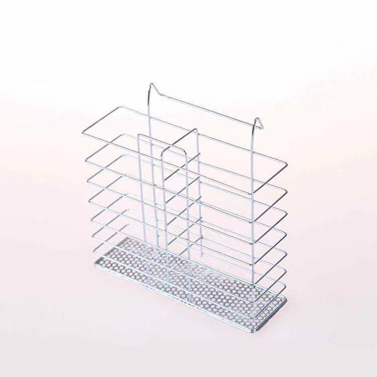 Estante para platos de doble capa de acero inoxidable Estante de drenaje de tipo S Estante de almacenamiento de cocina Suministros de almacenamiento Estante para platos de drenaje al por mayor