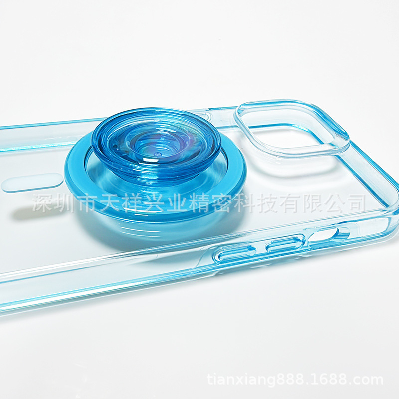 新款小蛮腰磁吸手机支架 超透伸缩小蛮腰气囊支架高透磁吸支架|undefined