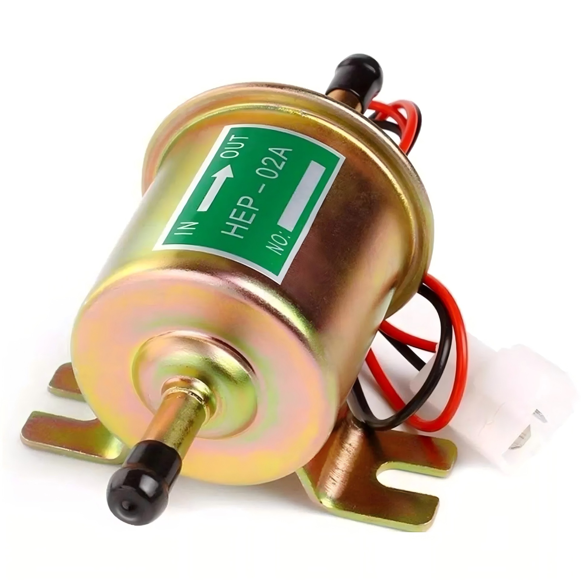 Factory Direct Sales Universal 12V Electronic Fuel Pump Diesel Pump Hep-02A Oil Pipe Filter Set for Car Modification